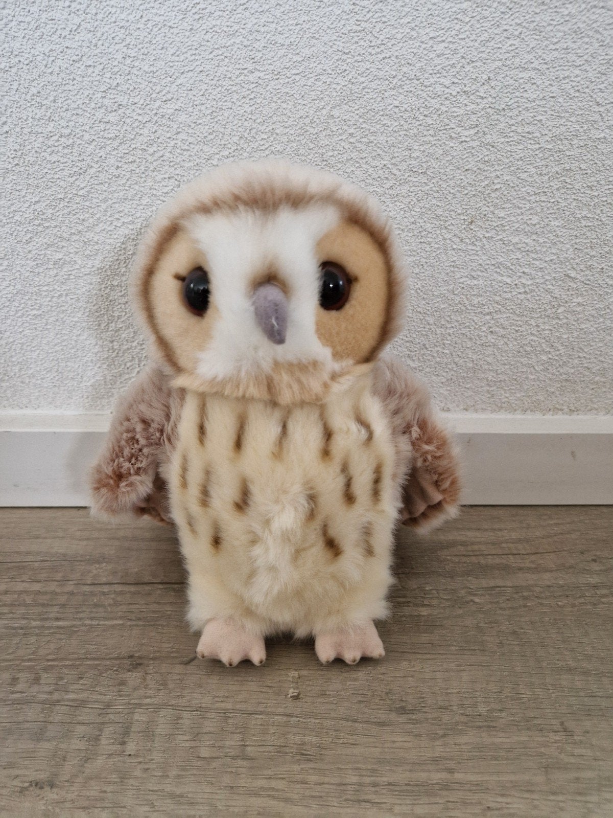 Hermann teddy uil knuffel plush pluche vogel, Ophalen of Verzenden, Zo goed als nieuw, Overige typen
