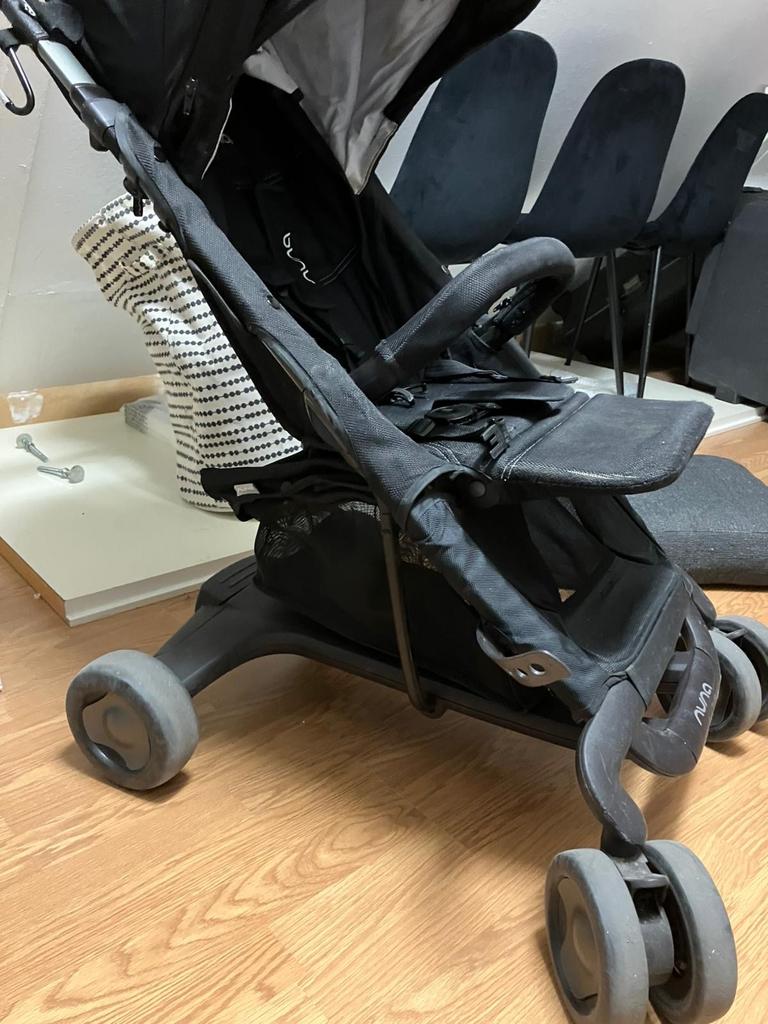 Nuna Pepp Luxx buggy - Zwart, Ophalen of Verzenden, Gebruikt, Overige merken, Verstelbare rugleuning