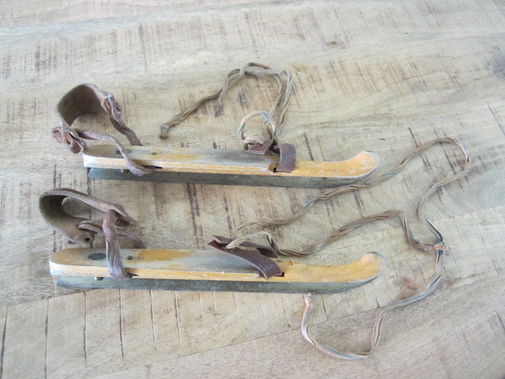 Friese doorlopers / houten schaatsen, Ophalen of Verzenden