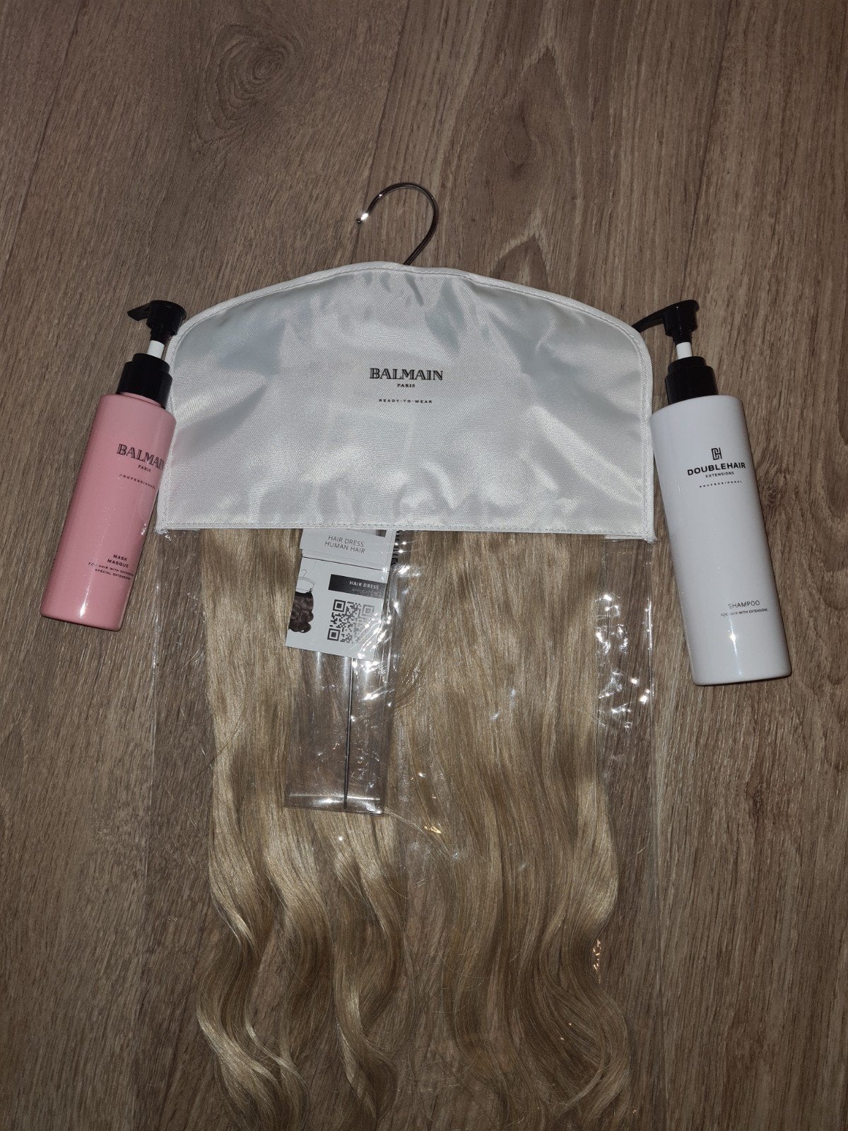 mooie hairdress hair extensions van balmain, Ophalen of Verzenden, Zo goed als nieuw, Pruik of Haarverlenging