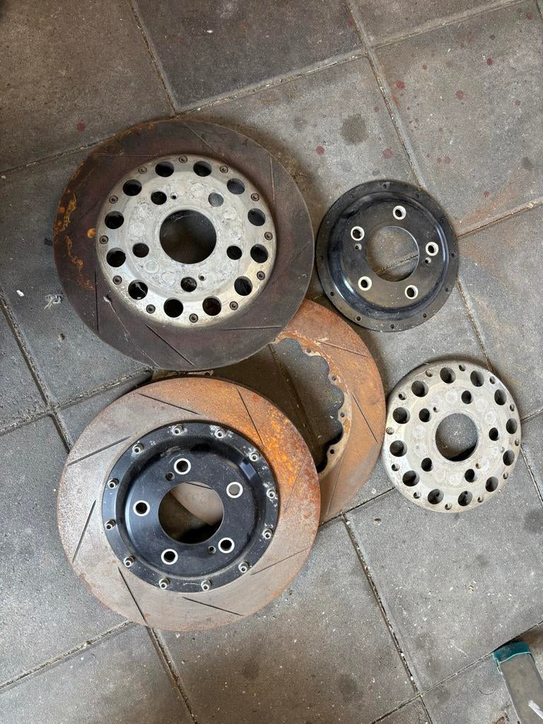 AP Racing / Brembo zwevende remschijven 330x28mm, Ophalen