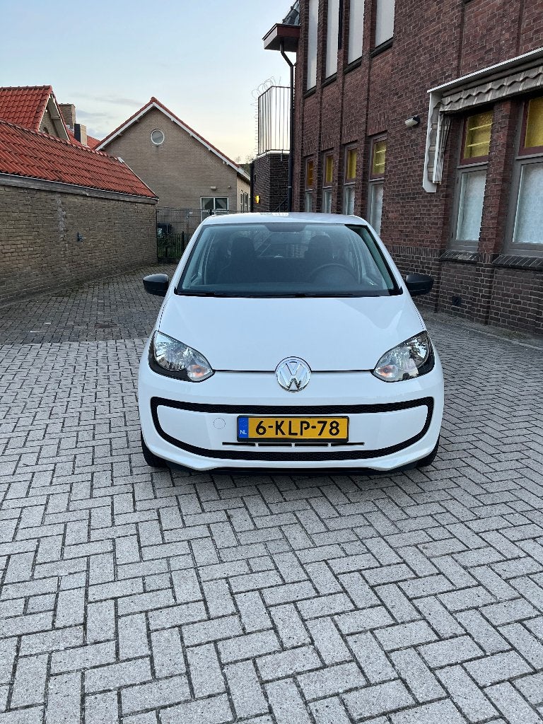Volkswagen up! 1.0 44KW 2013 Wit, Voorwielaandrijving, Euro 5, Stof, 840 kg