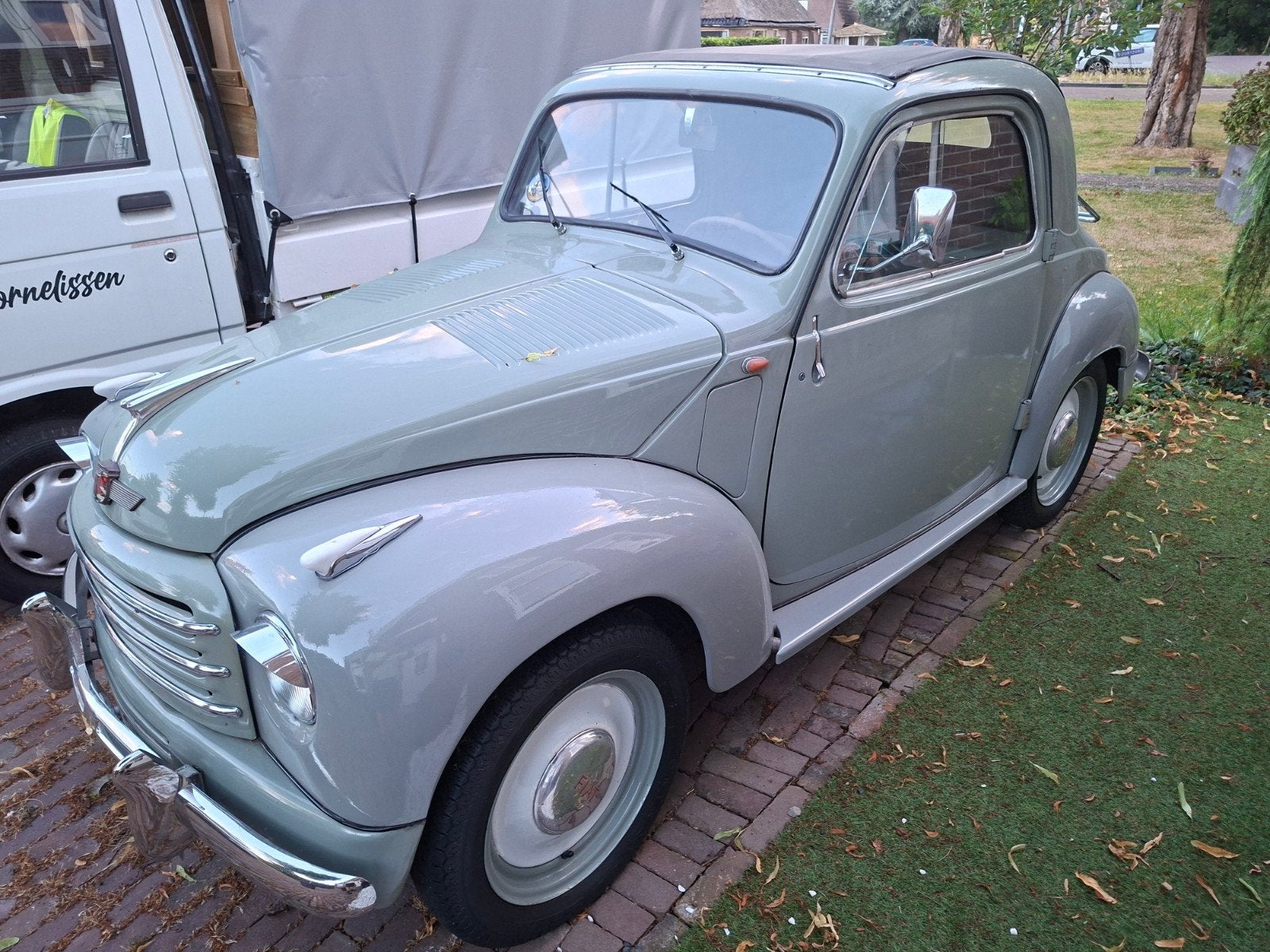 Fiat 1952 Grijs, Particulier, 610 kg, Zilver of Grijs, Geïmporteerd