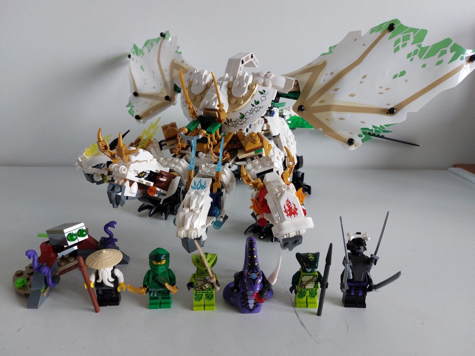 Lego Ninjago 70679 - Ultra Dragon, compleet, Lego, Ophalen of Verzenden, Zo goed als nieuw, Compleet