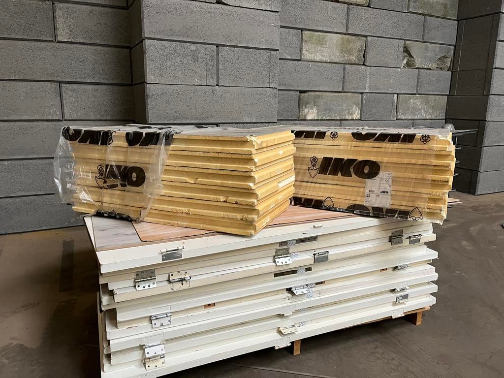 IKO Enertherm ALU TG PIR isolatieplaten 80mm, Ophalen, Nieuw, 5 tot 10 m², Hardschuim (Pir)