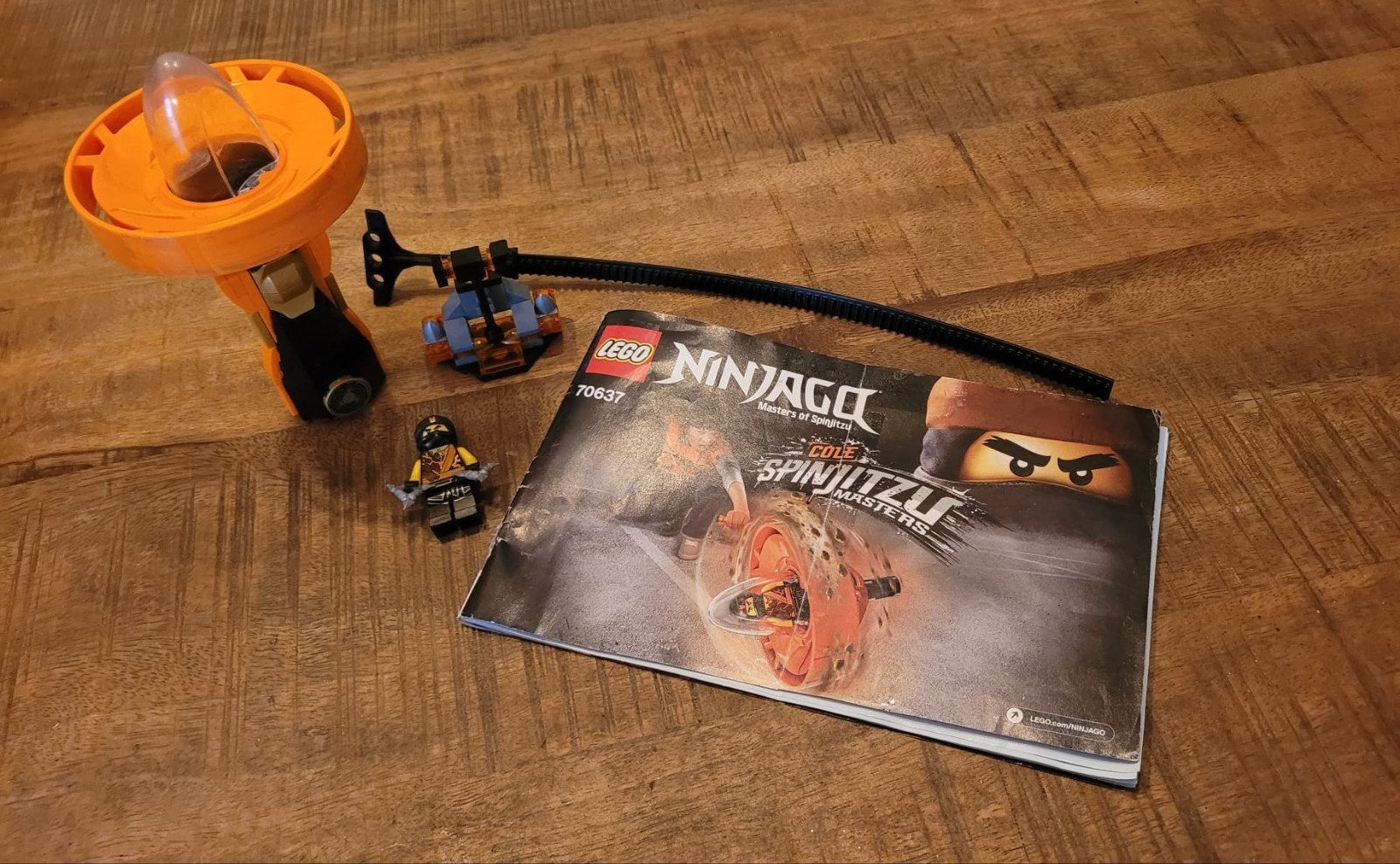 Lego Ninjago Cole Spinjitzu Master 70637 - Compleet, Gebruikt, Lego, Ophalen of Verzenden, Compleet