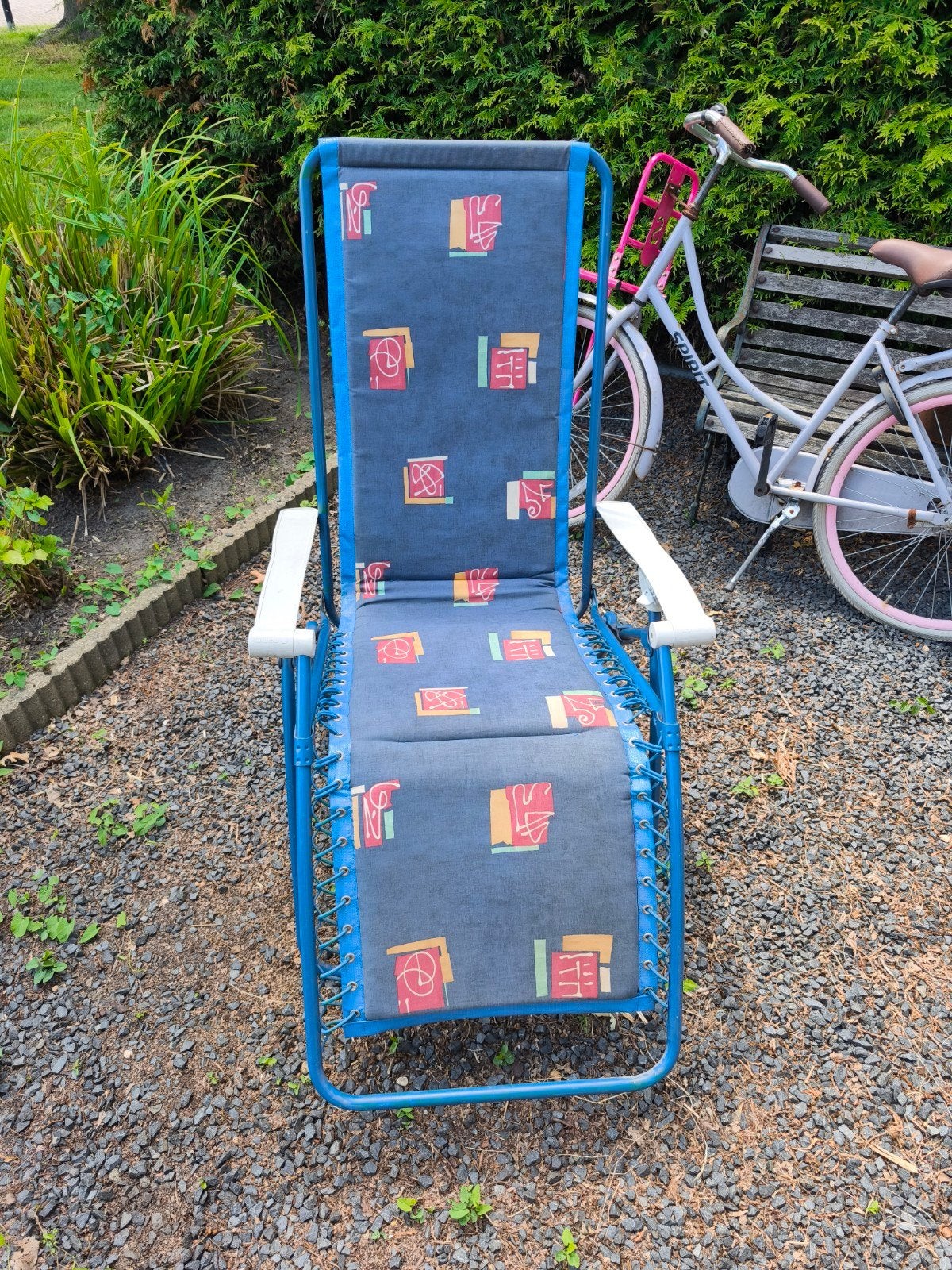 Lafuma campingstoel relaxstoel - Comfortabel en stevig, Ophalen of Verzenden, Campingstoel