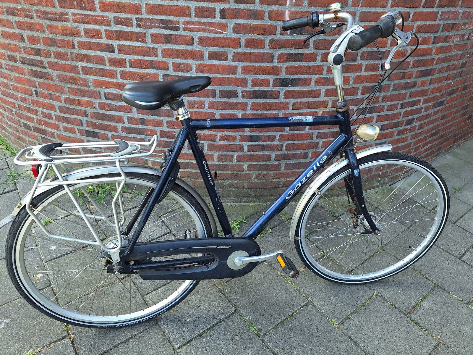 gazelle davos 28"/61 cm, Fietsen en Brommers, Ophalen, Gebruikt, Gazelle, Versnellingen