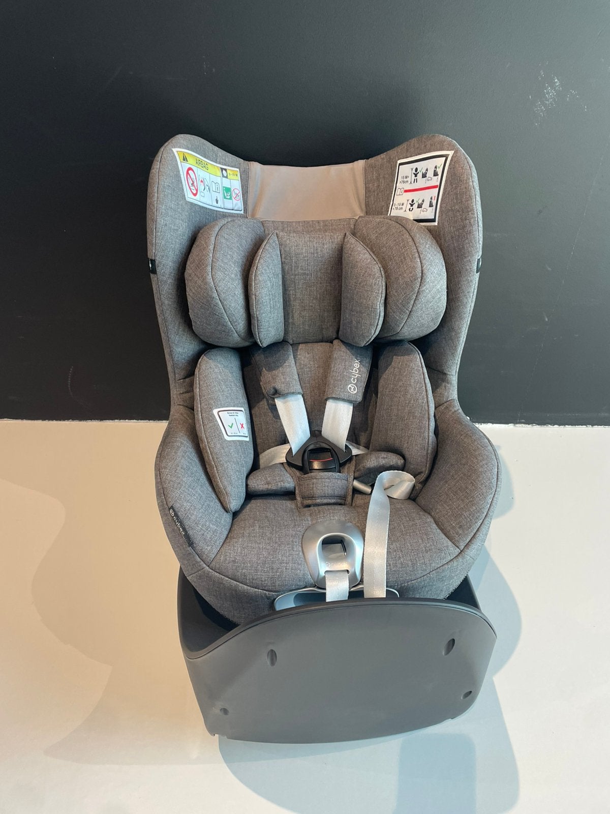 Cybex Sirona Zi I-Size Plus Baby Autostoeltje Soho Grey, Ophalen, Zo goed als nieuw, Isofix, 0 t/m 13 kg