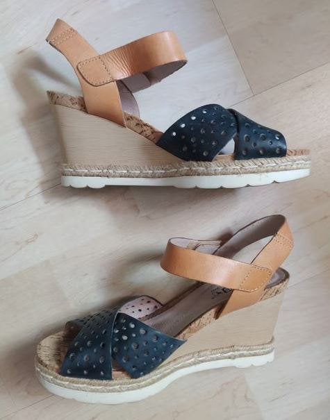 NIEUW!! Pikolinos leren sleehaksandalen VAN 120 VOOR 35 EURO, Nieuw, Sandalen of Muiltjes, Pikolinos, Verzenden