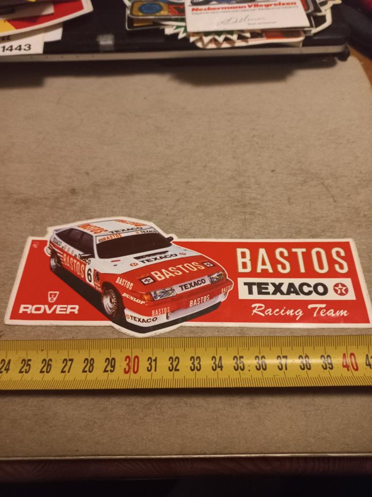 Rover bastos/texaco racing team, Ophalen of Verzenden, Zo goed als nieuw