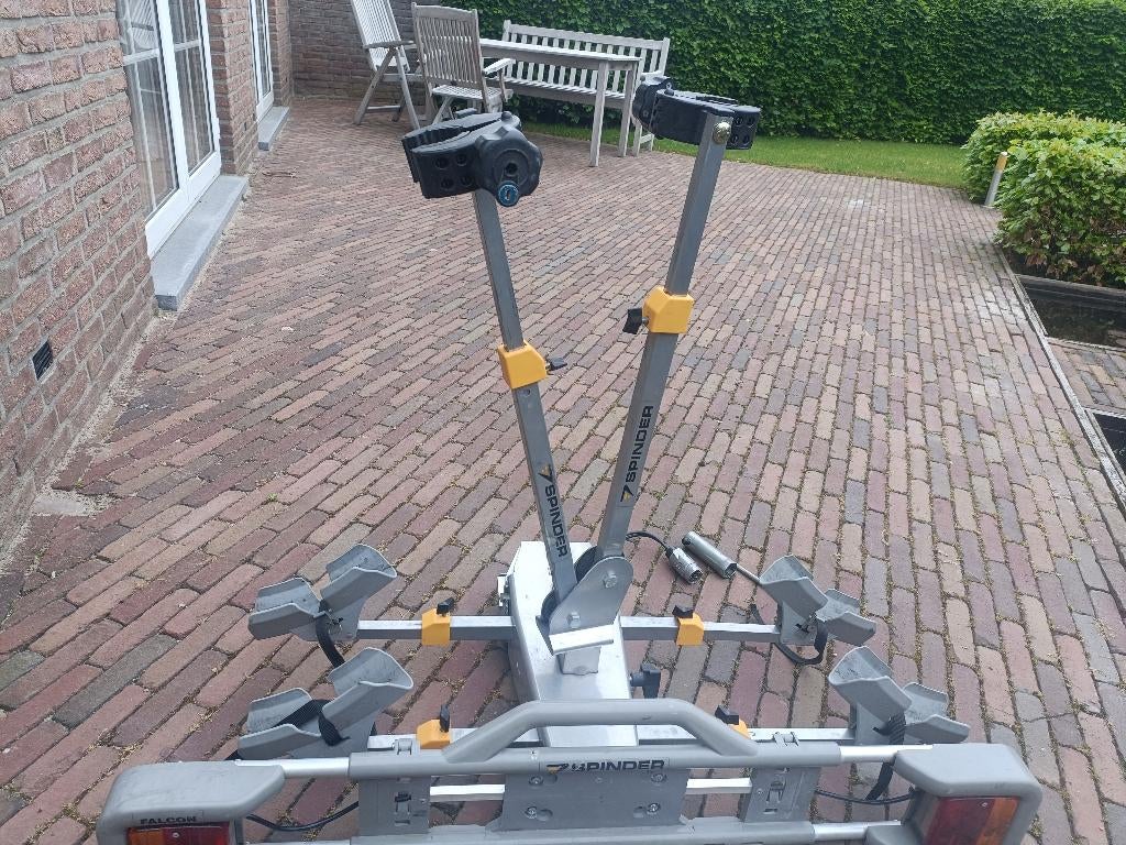 Fietsdrager Spinder Falcon, Auto diversen, Fietsendragers, Ophalen, Gebruikt, 2 fietsen, Trekhaakdrager