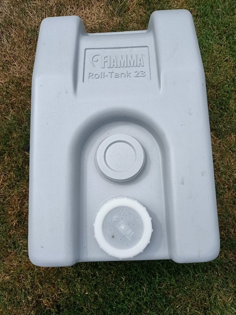 Afvalwatertank Flamma, Ophalen, Zo goed als nieuw