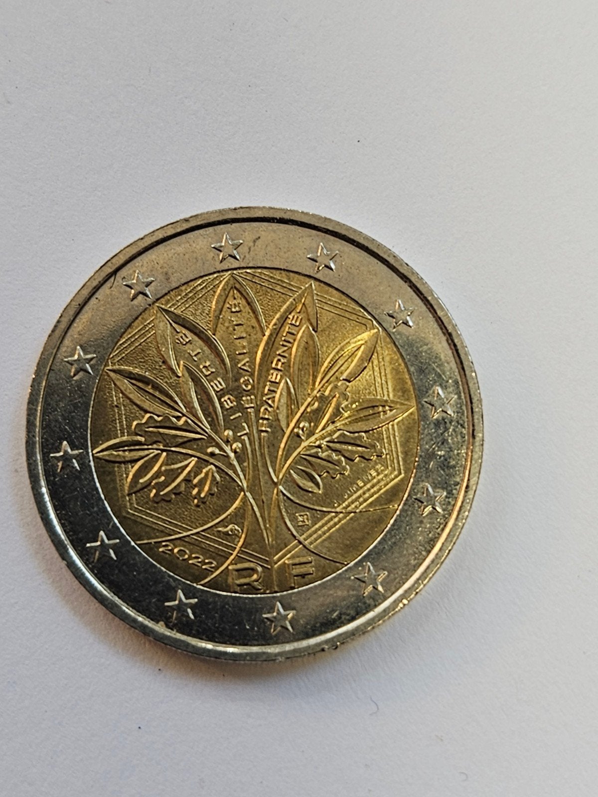 2 Euro munt Frankrijk 2022, Postzegels en Munten, Munten | Europa | Euromunten, Ophalen of Verzenden, Frankrijk, 2 euro, Losse munt
