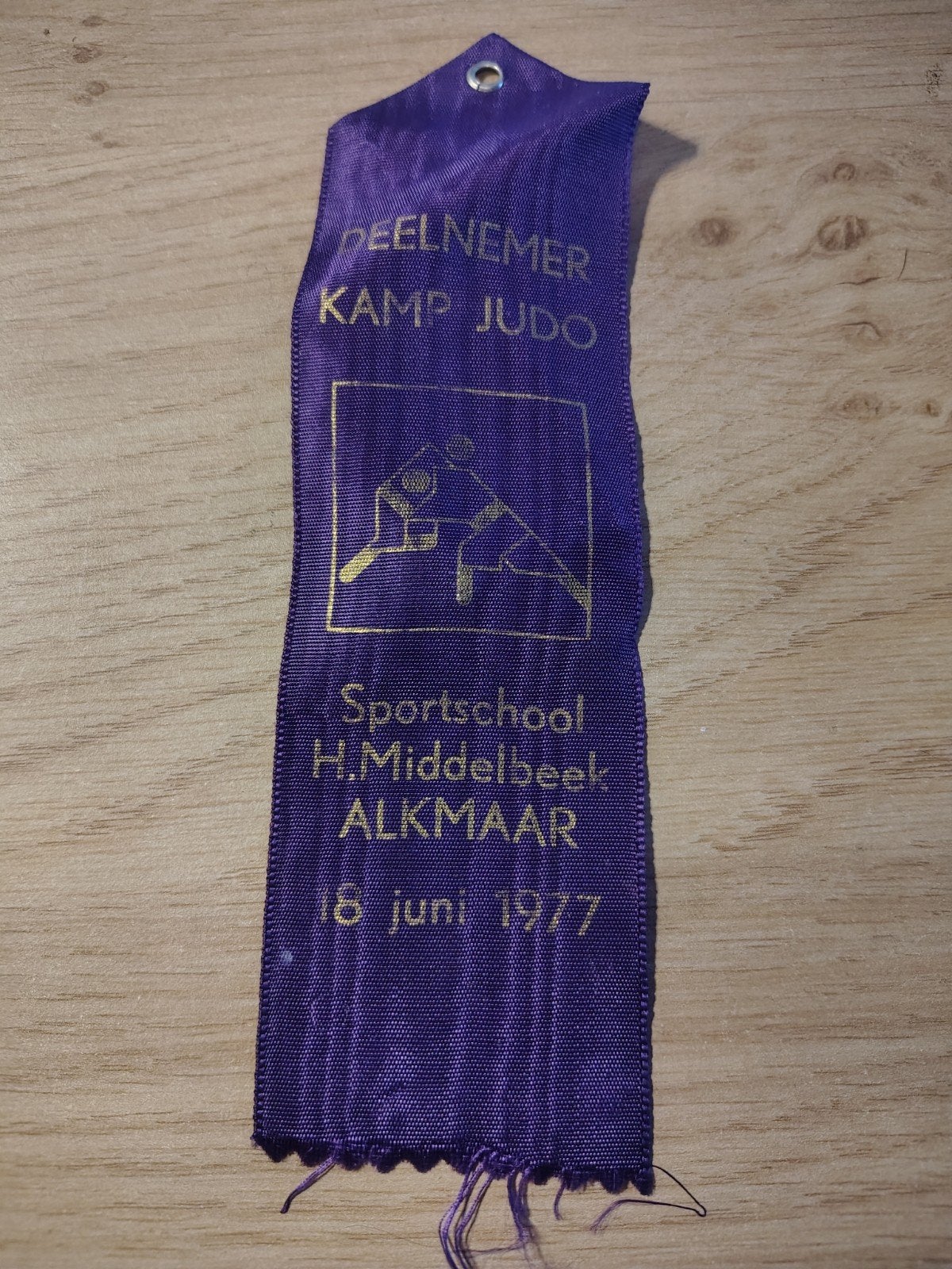 Deelnemer Kamp Judo Alkmaar Vaantje, Verzamelen, Ophalen of Verzenden, Gebruikt