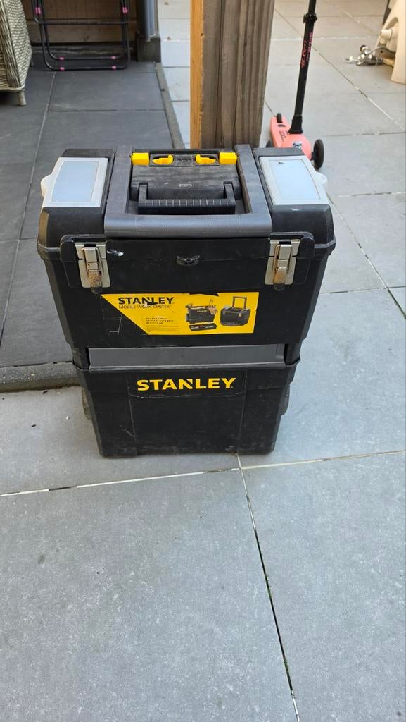 Stanley Mobiele Werkplaats Gereedschapskist op Wielen, Ophalen of Verzenden