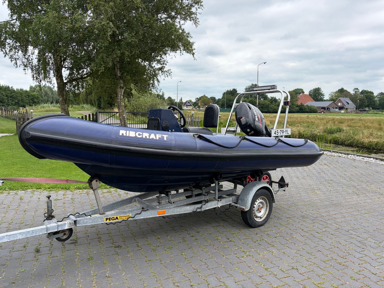 Professionele Ribcraft RIB met Suzuki 60 pk motor, 60 pk, Hoofdstraat 1, Gebruikt, 4 m