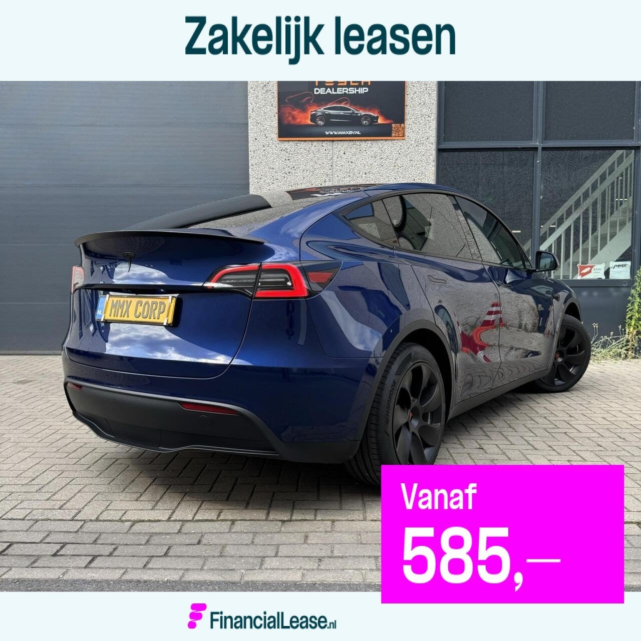 Tesla Model Y RWD + MMX PACK + IAP, Automaat, Achterwielaandrijving, Gebruikt, Zwart