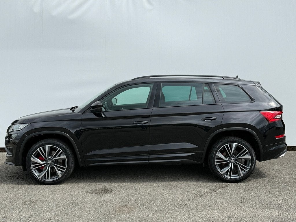 Skoda Kodiaq 2.0 TDI 4x4 RS Business 240 PK|Stoelverwarming, Auto's, Skoda, Gebruikt, 4 cilinders, Zwart, Bedrijf