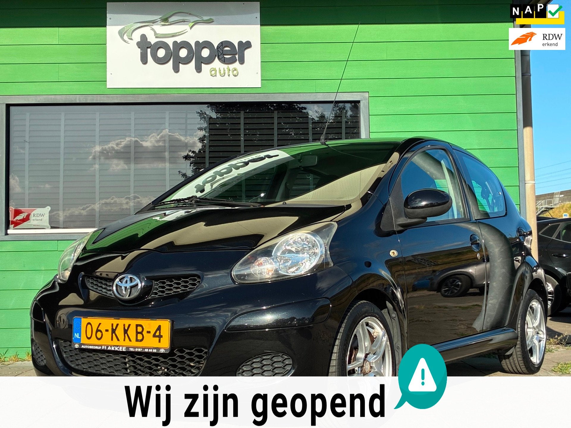 Toyota Aygo 1.0-12V Comfort|Airco|Elektr.ramen|Nieuwe APK|LM, Voorwielaandrijving, Gebruikt, 4 stoelen, Origineel Nederlands