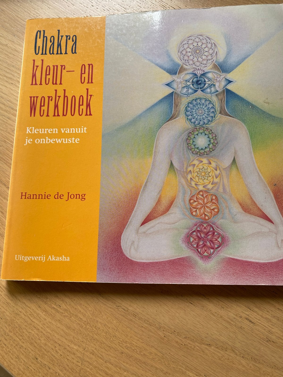 mandala Chakra kleur- en werkboek -, Boeken, Verzenden, Zo goed als nieuw, Spiritualiteit algemeen, Instructieboek