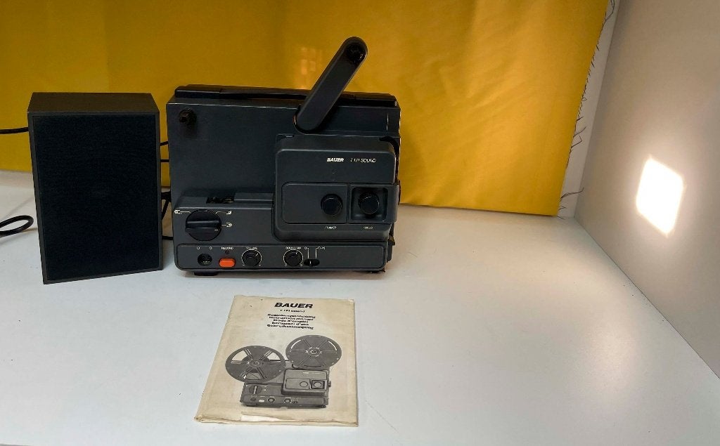 BAUER T171  Super 8-filmprojector met geluid + Speakers, N, N, Ophalen of Verzenden, N