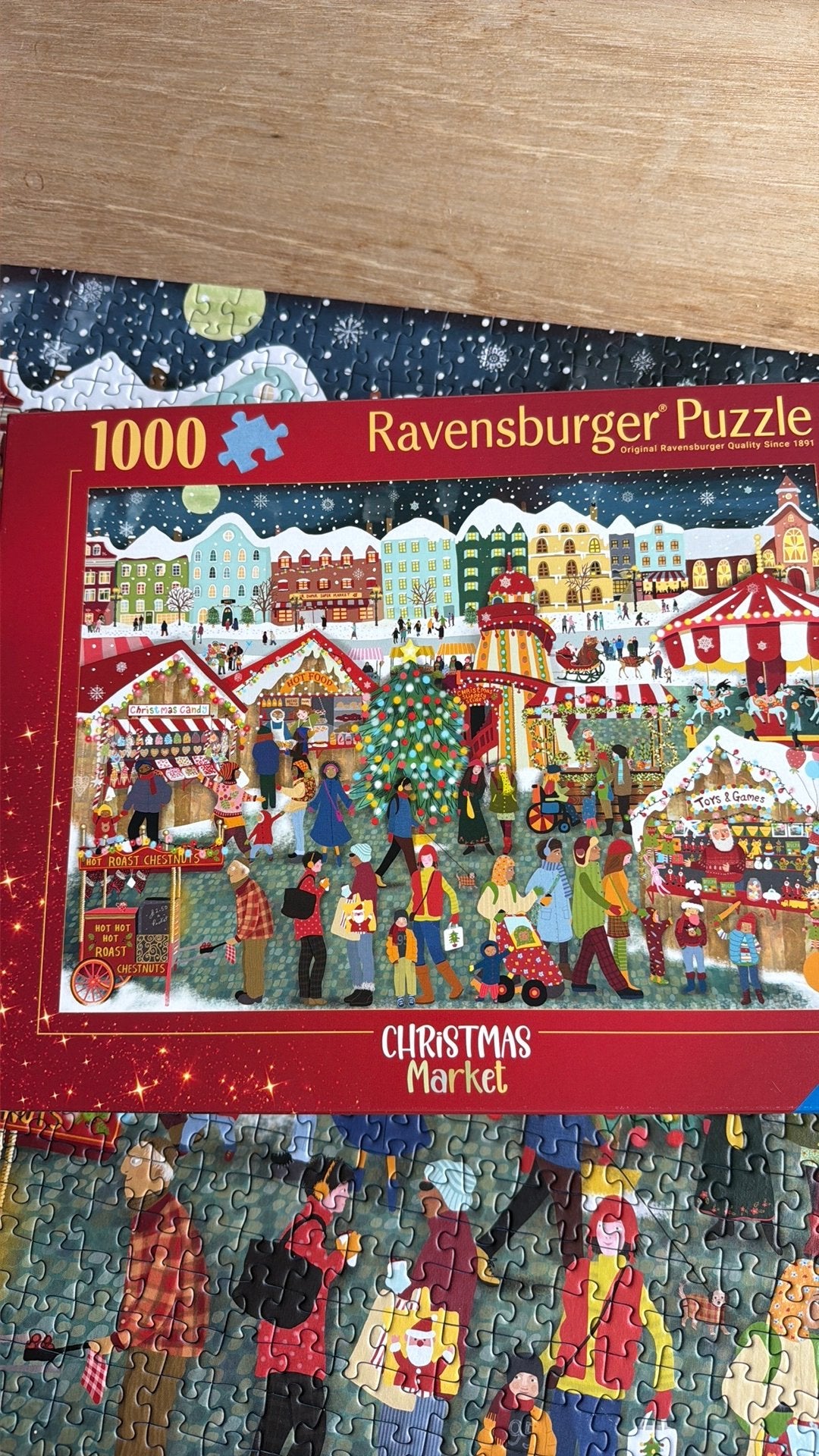 Ravensburger puzzel 1000 stukjes, Ophalen of Verzenden, 500 t/m 1500 stukjes, Zo goed als nieuw