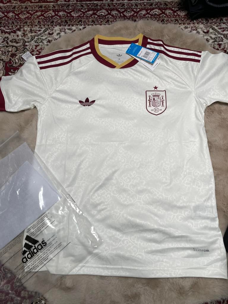 Spaans elftal shirt  maat M, Maat M, Ophalen of Verzenden, Zo goed als nieuw, Shirt