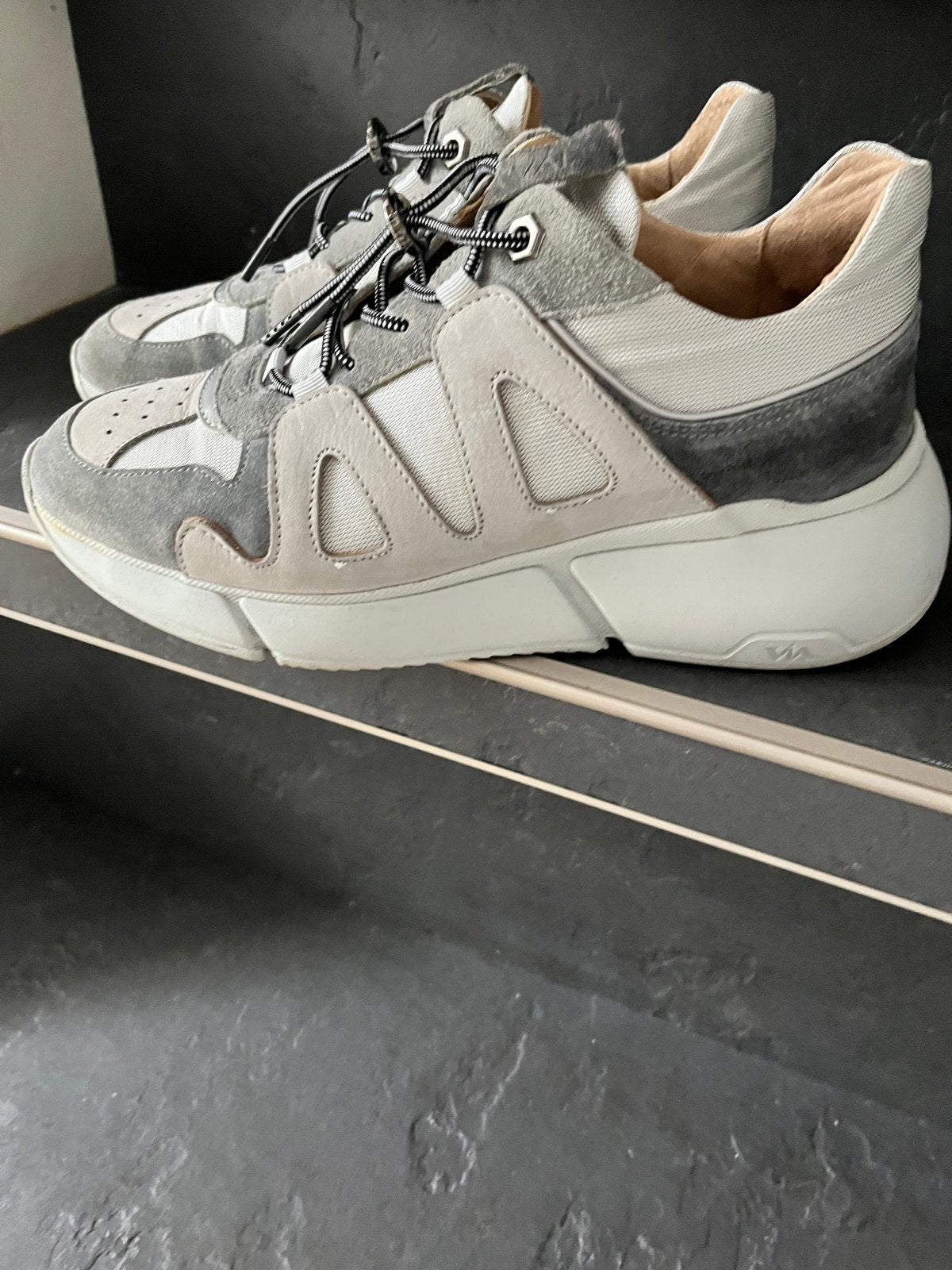 Via Vai sneakers grijs maat 40 - Zo goed als nieuw, Verzenden, Zo goed als nieuw, Grijs, Sneakers of Gympen