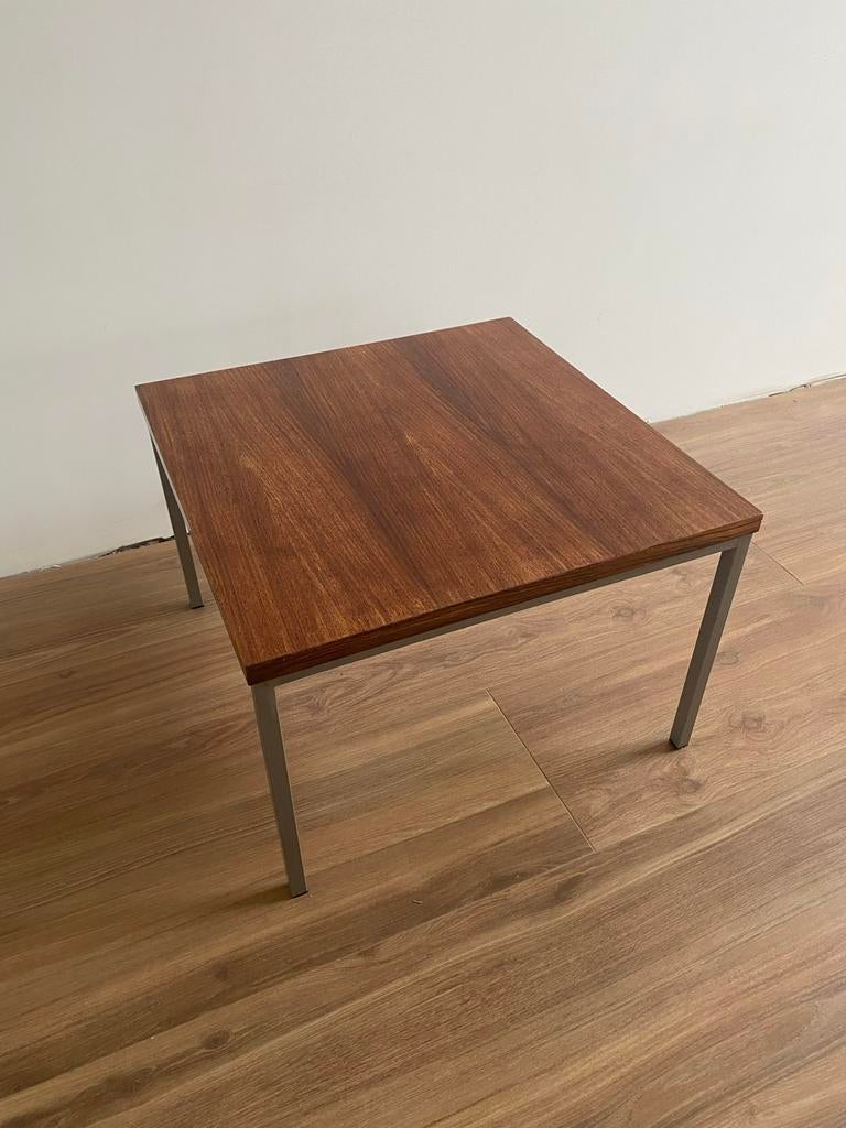 Salontafel Mid-Century 60x60 cm, Ophalen, Gebruikt, 50 tot 100 cm, Vierkant