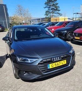 Audi A4 35 Tfsi 150pk S Tronic 2019 Grijs, Auto's, Zwart, 4 cilinders, 1984 cc, A4