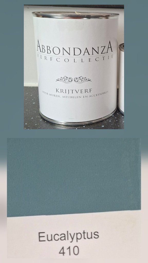 Sale!! Abbondanza krijtverf Eucalyptus, Ophalen of Verzenden, Nieuw, Overige typen