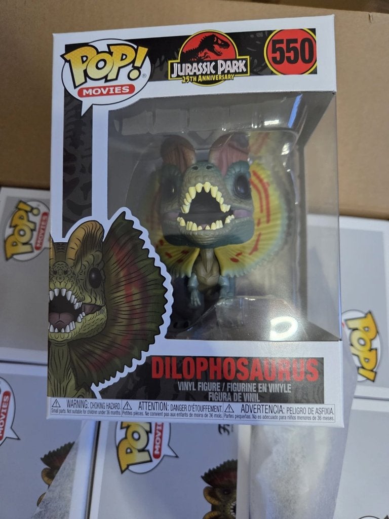 Funko Pop Jurassic Park Dilophosaurus, SupportEMEA@Funko.com, 21 Holborn Viaduct, Londen, EC1A 2DY, Veringd Koninkrijk, Funko