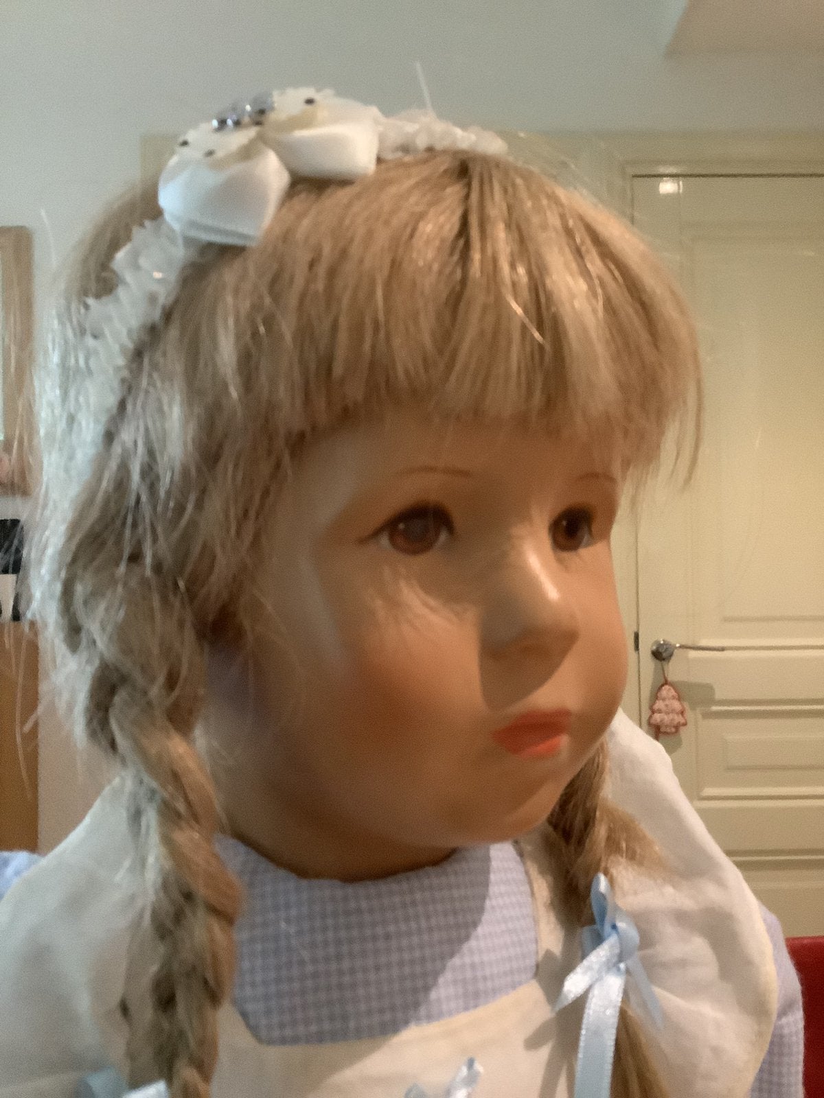 Kathe Kruse 52 cm. Ree Rendierhaar jaren 80/90, Ophalen of Verzenden, Zo goed als nieuw, Pop