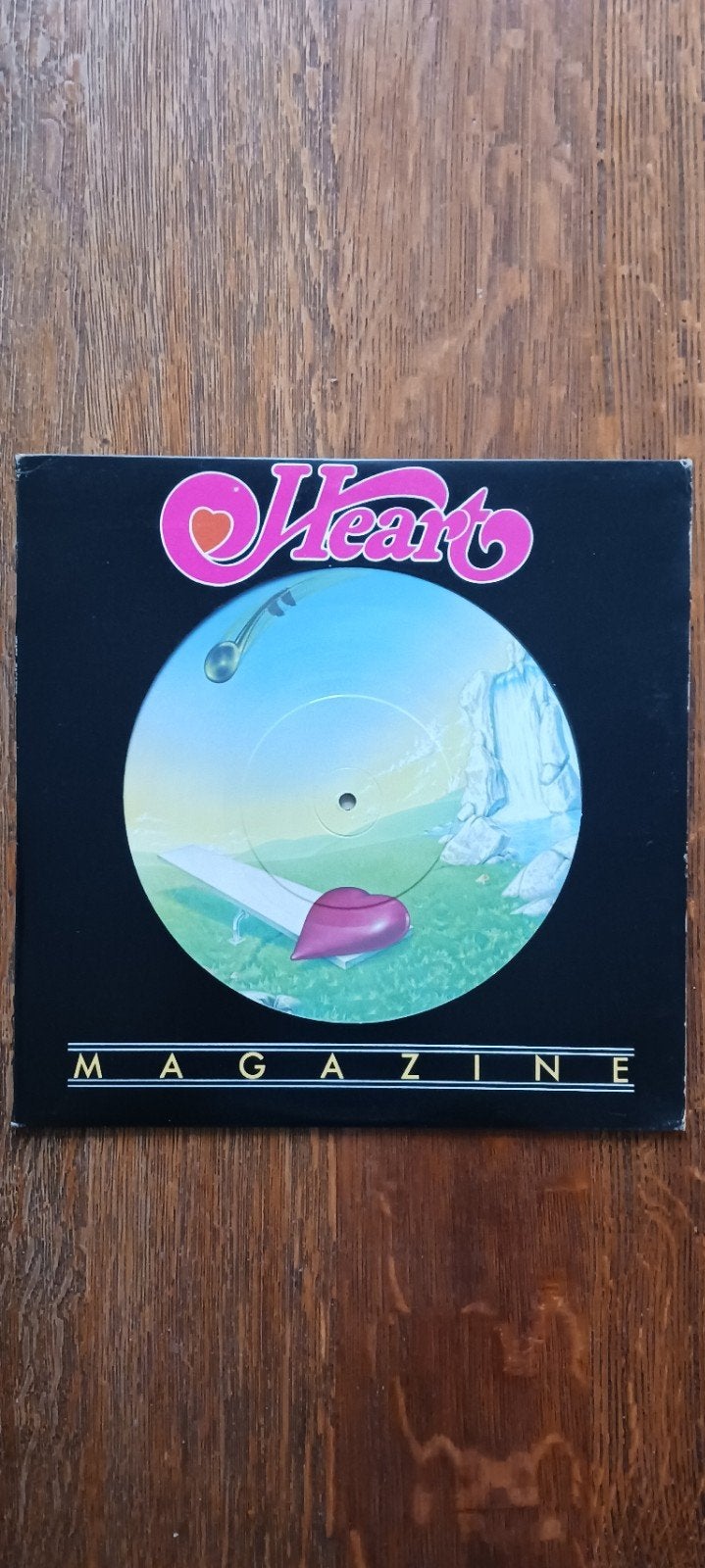 PICTURE DISC HEART LP MAGAZINE SPECIAL LIMITED 21278 / 30000, Cd's en Dvd's, Ophalen of Verzenden, 12 inch