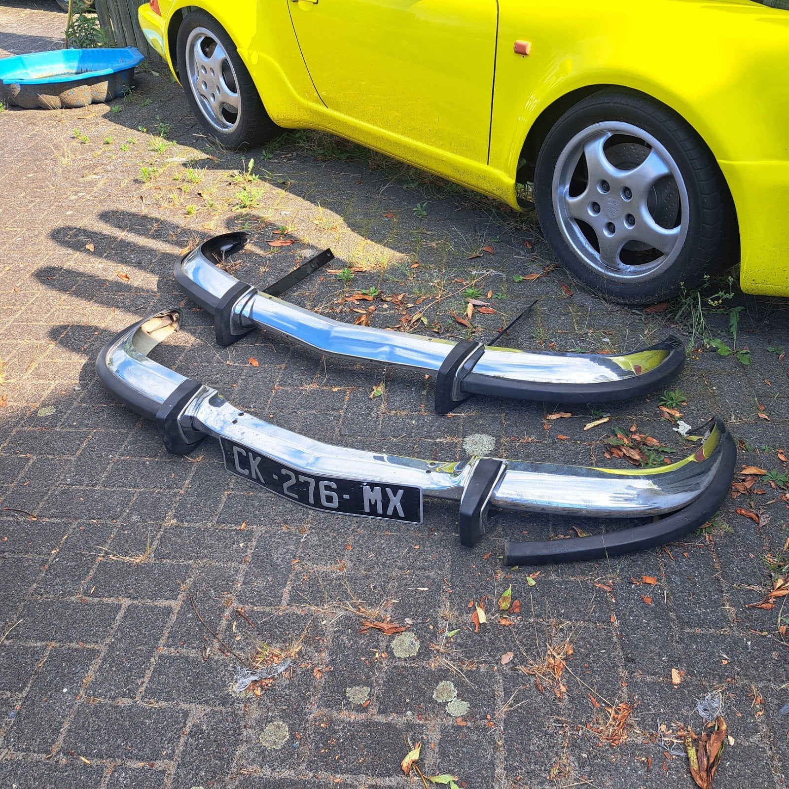 Bmw 2800/ 3000 Cs / Csi E9 Coupe '68/ '75 Bumpers, Ophalen, Gebruikt, Bumper, Achter