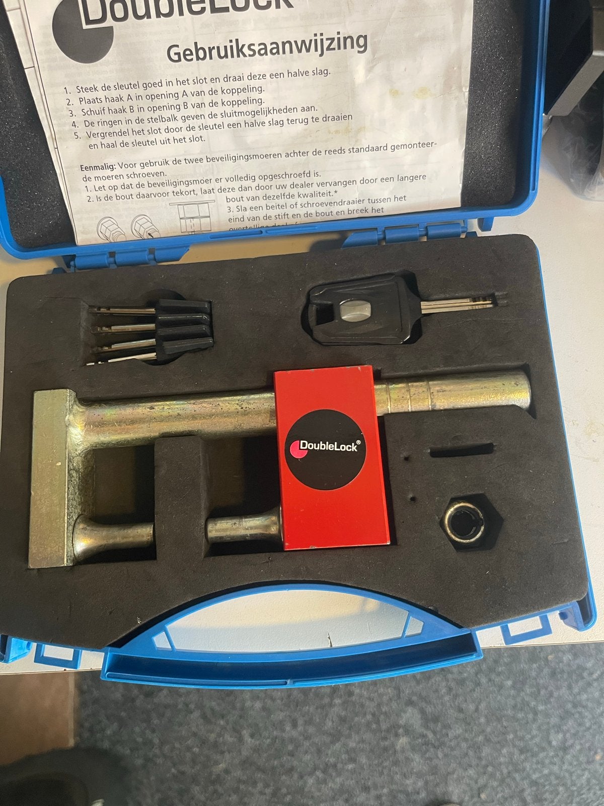 DoubleLock Compact Condor SCM gekeurd koppelingsslot, Ophalen of Verzenden, Zo goed als nieuw