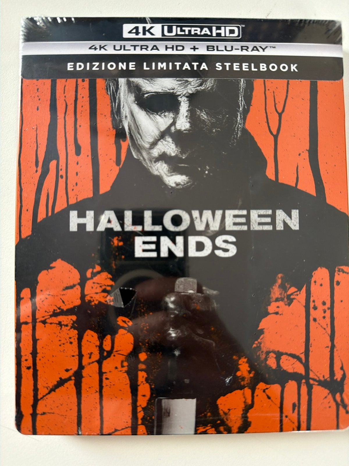 Halloween Ends 4K Ultra HD + Blu-ray Steelbook (Italiaans), Engels, Vanaf 16 jaar, Speciale editie, Ophalen of Verzenden