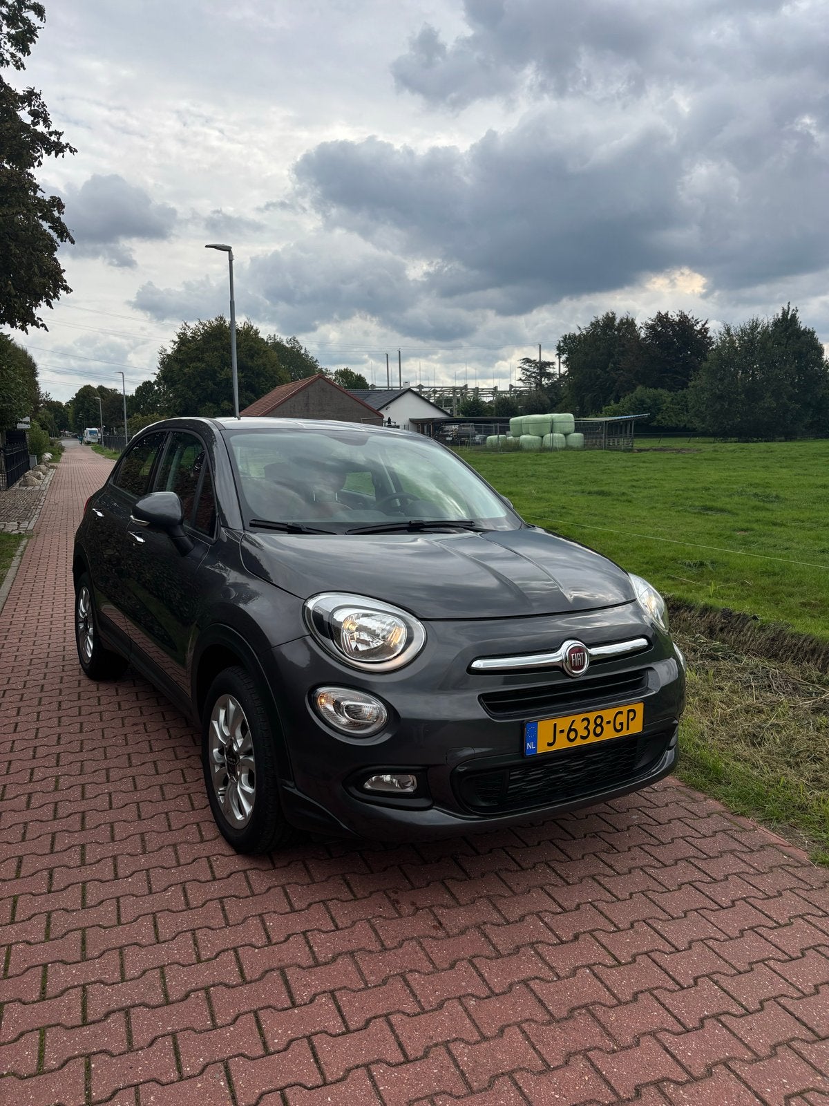 Fiat 500X Cross 1.4 Turbo Multiair 16V 140pk DCT 2016 Grijs, 4 cilinders, 1200 kg, 1368 cc, SUV of Terreinwagen