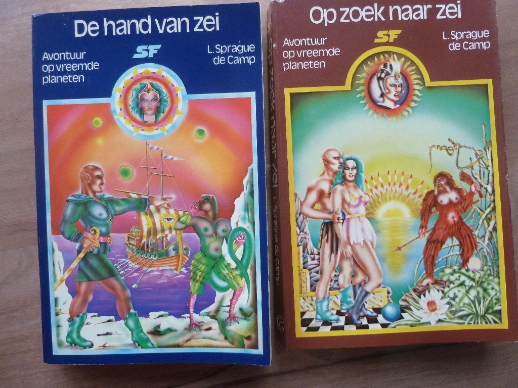 L. Sprague de Camp - De hand van Zei / Op zoek naar Zei, Ophalen of Verzenden, Gelezen