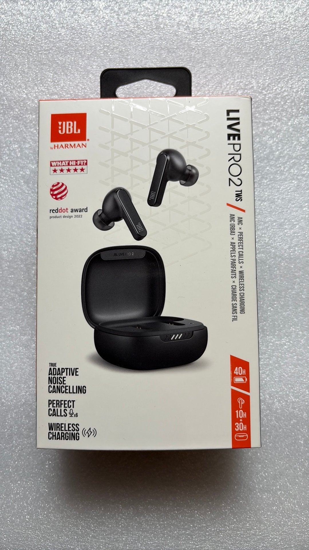 JBL Live Pro 2 TWS - Zwart, Zwart, Ophalen of Verzenden, Zo goed als nieuw, JBL