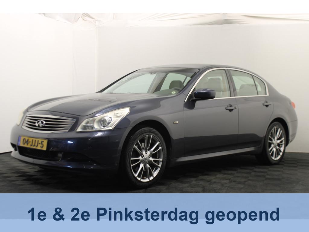 Infiniti G 37 AWD |Camera|Navi|Stoelverw.| (bj 2009), Auto's, Automaat, 3696 cc, Gebruikt, Beige