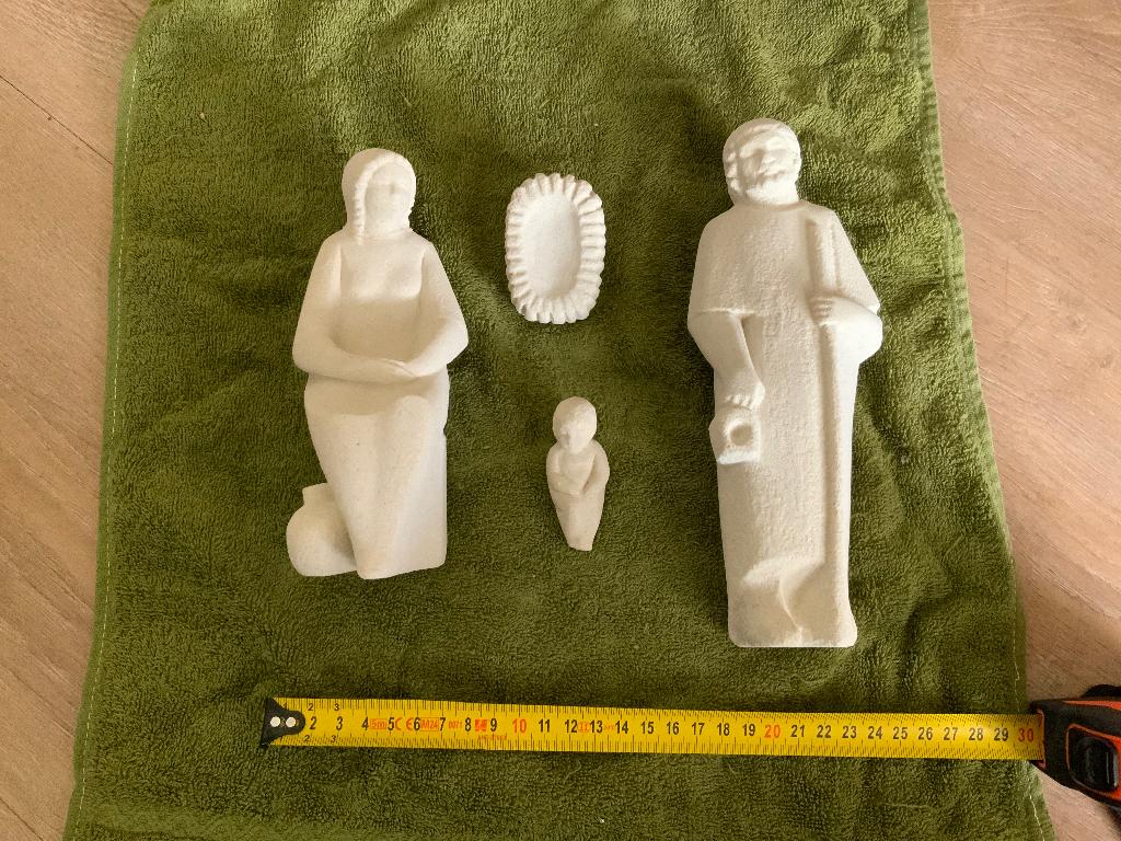StoneArt Registered model België, kerststal 4-delig, Diversen, Ophalen of Verzenden, Zo goed als nieuw