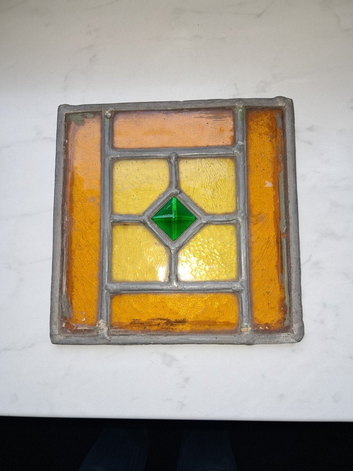 Glas in lood, Doe-het-zelf en Verbouw, Ophalen, Gebruikt, Minder dan 80 cm, Minder dan 80 cm