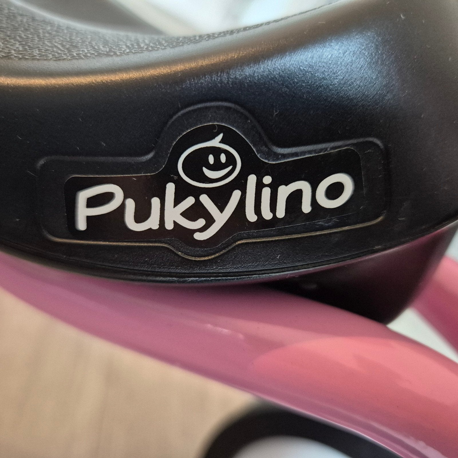 Foto 8 van Pukylino loopfiets roze - vanaf 1 jaar oud
