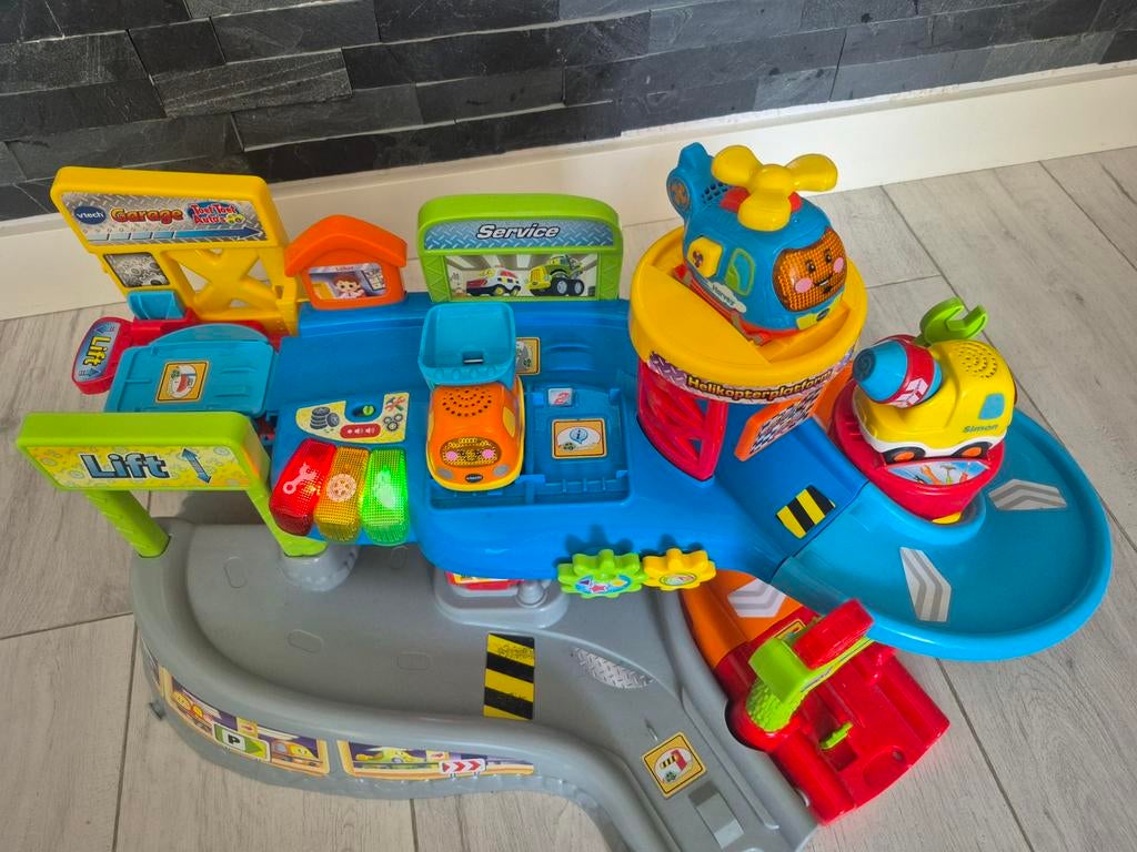 VTech Toet Toet Auto's Garage, Ophalen, Gebruikt