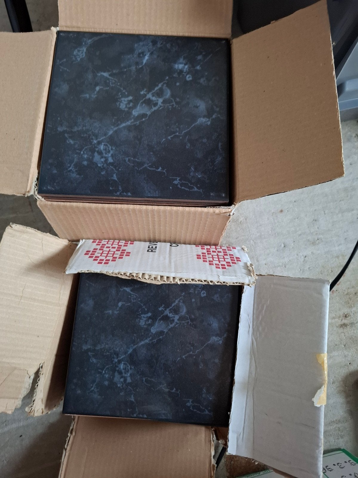 15 vloertegels 20x20 cm keramiek, Ophalen, Keramiek, Nieuw, 20 tot 40 cm