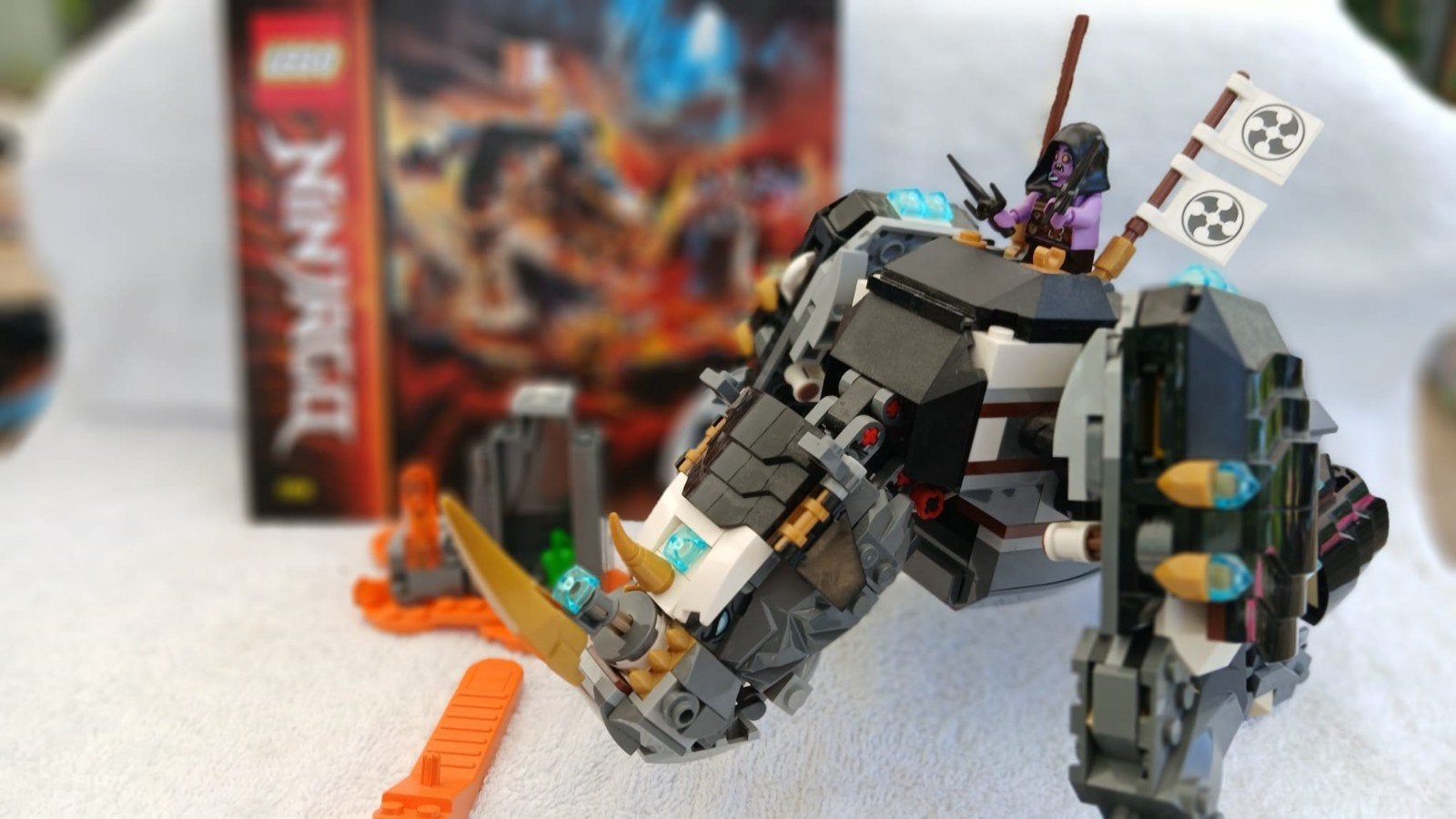 LEGO Ninjago Cole's Aardboor (70669) met minifiguren, Ophalen of Verzenden, Gebruikt