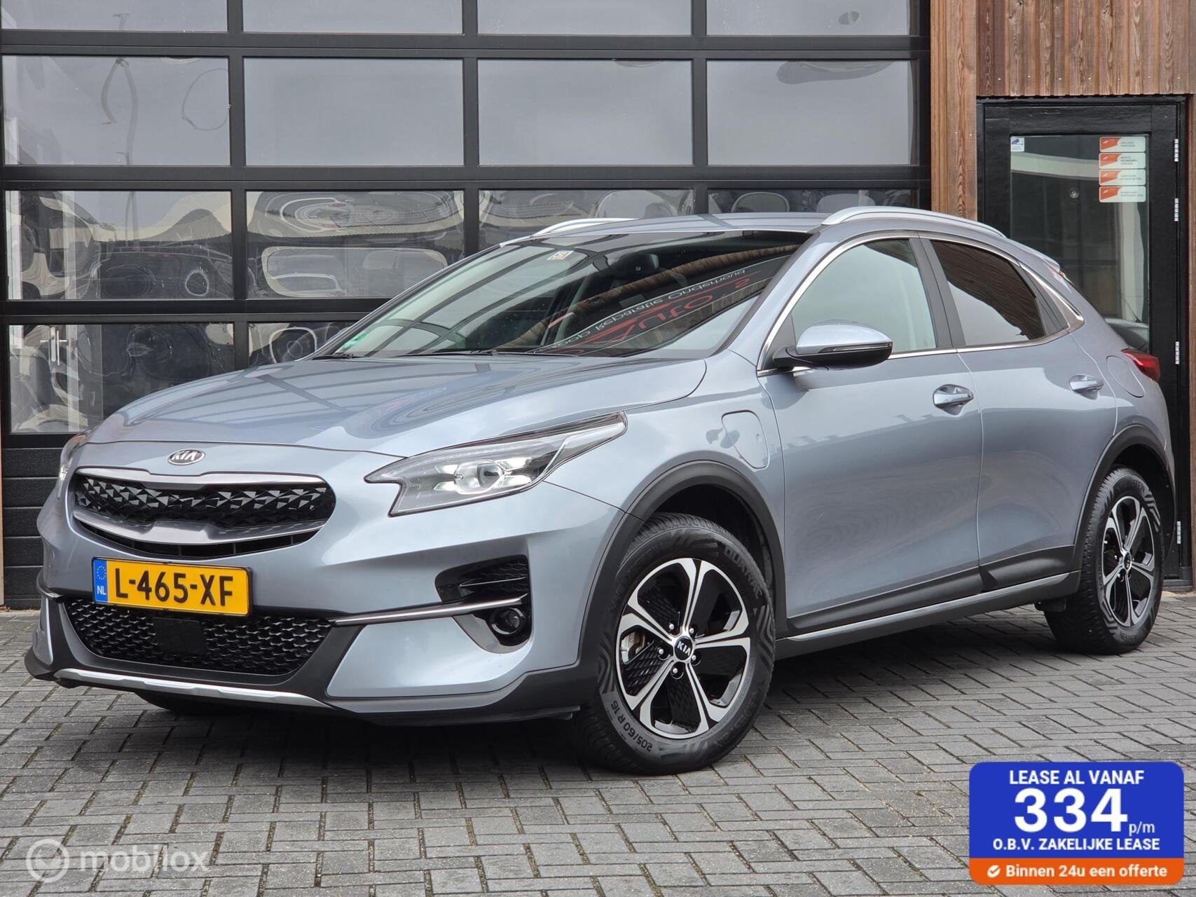 KIA XCEED 1.6 GDI PHEV 140PK CARPLAY LED NAVI CLIMA NL-AUTO, Auto's, XCeed, Leder en Stof, Bedrijf, 71 km/l