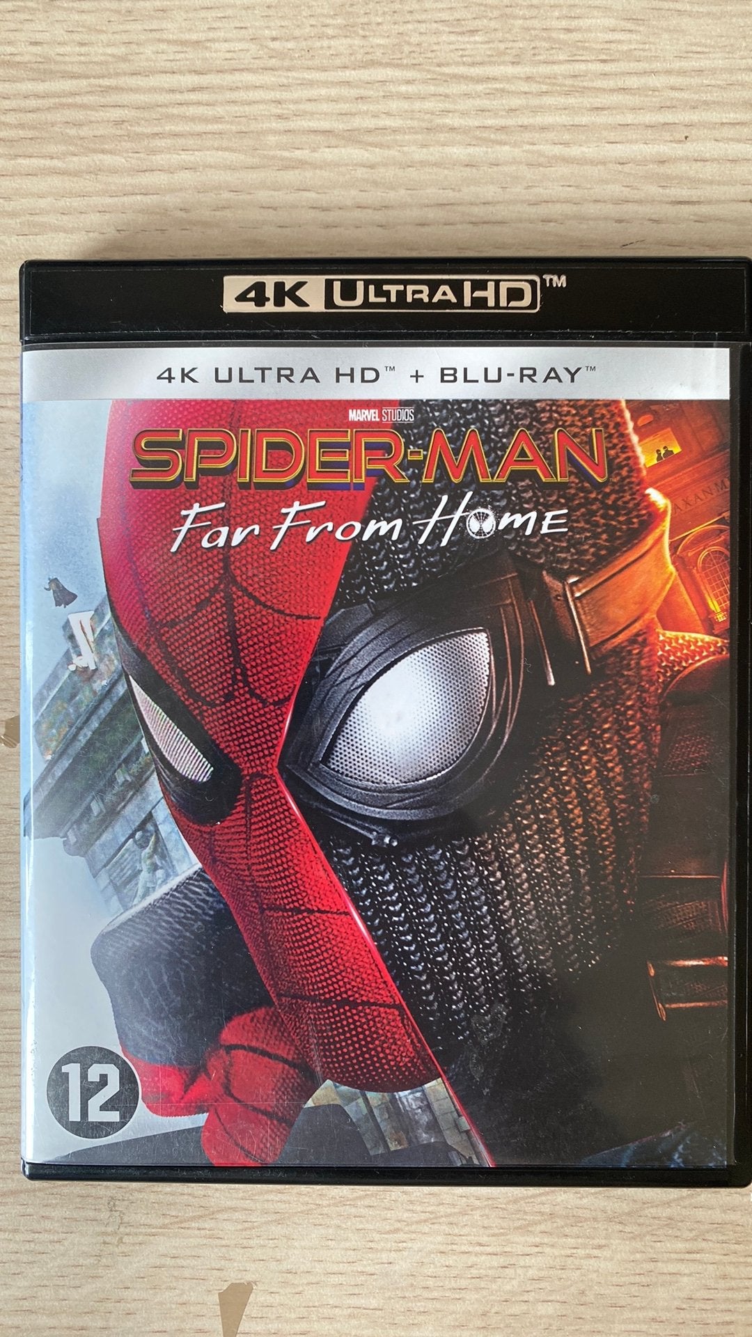 Spiderman far from home 4K uhd blu ray NL versie, Cd's en Dvd's, Blu-ray, Ophalen of Verzenden, Zo goed als nieuw, Avontuur
